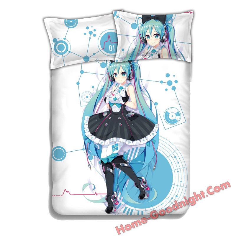 Magical Mirai-Hatsunemiku Japanese Anime Bed Sheet Duvet Cover